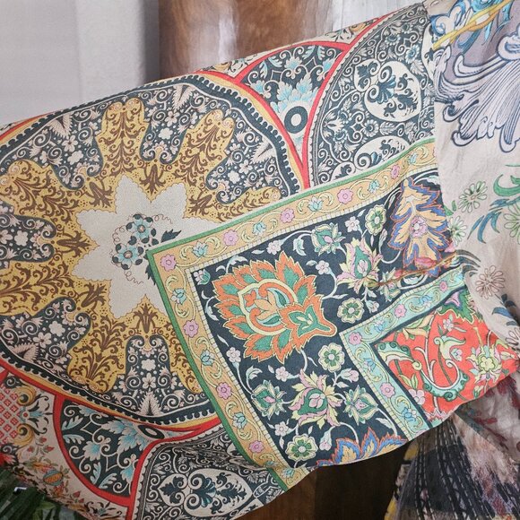 Johnny Was silk Midi Dress NWT - Picture 10 of 10